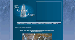 Desktop Screenshot of crystalkeeper.net